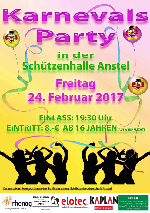 Karnevals-Party