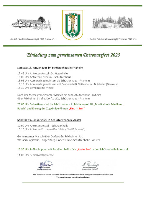 Einladung