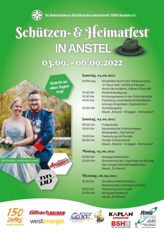 Plakat Schützenfest 2022