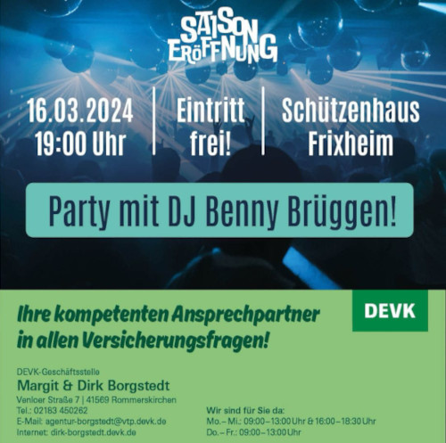 Saisoneröffnung Saisoneröffnung