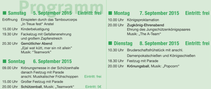 Programm Programm